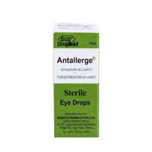 Antallerge Eye Drops Antazoline, Tetraphydrozolane